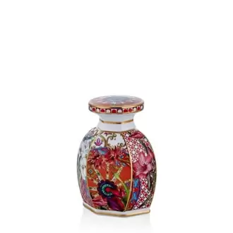 Lilyum Desenli 250 ml Small Exagonal Şise