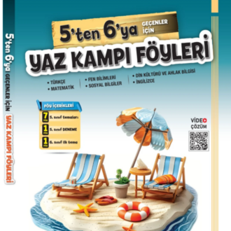 5'ten 6'ya Geçenler İçin Yaz Tatili Föyleri