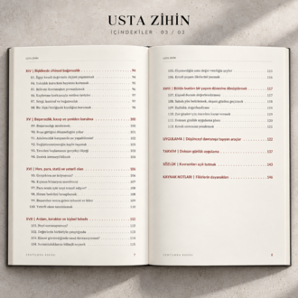 USTA ZİHİN - Düşünce, İrade, Soğukkanlılık ve Stratejik Yaşam Rehberi