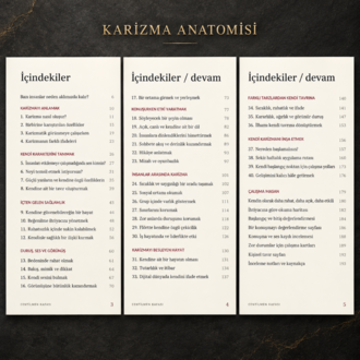 KARİZMA ANATOMİSİ - A'dan Z'ye Karizma İnşa Etmek