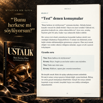 USTALIK — İleri Seviye Flört ve Pick-Up Rehberi