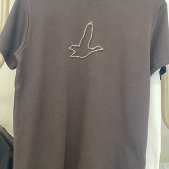 Orjinal marka kuslu tshirt
