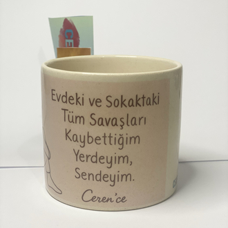 Tüm savaşları kaybedenin bardağı. 