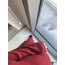 Bordo triko elbise