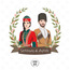 Kişiye Özel Çerkes Portre Çizimi CB-0001 (2 Kişi)
