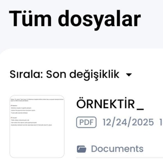 ANINDA PDF DÖNÜŞÜM HİZMETİ 