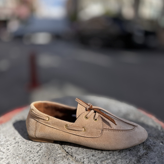 Bej Kadın Loafer Ayakkabı Makson ürün kodu 2090