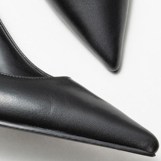 Kadın Siyah Topuklu Stiletto Ayakkabı