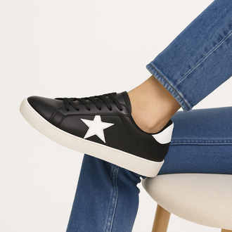 SNEAKER İTHAL SİYAH KADIN