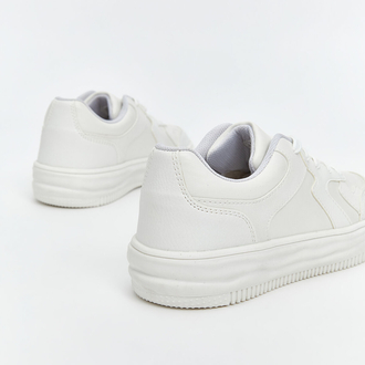 Beyaz Sneaker Spor Ayakkabı 