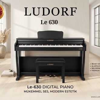 LUDORF LE-630 DİJİTAL KONSOL PİYANO