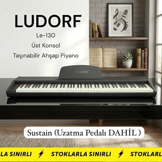 LUDORF LE-130 TAŞINABİLİR DİJİTAL PİYANO