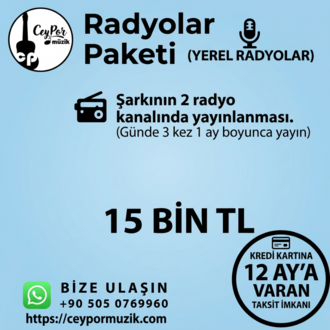 2 YEREL RADYO YAYINI PAKETİ