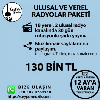 ULUSAL VE YEREL RADYOLAR PAKETİ