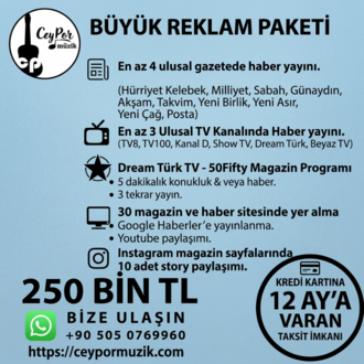 BÜYÜK REKLAM PAKETİ