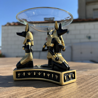 Antik Mısır Buhurdanlık ve Piramit Set