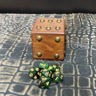 DND Ahşap Zar Kutusu
