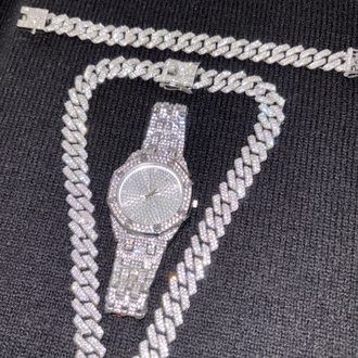 DEV CHAIN SET BEYAZ