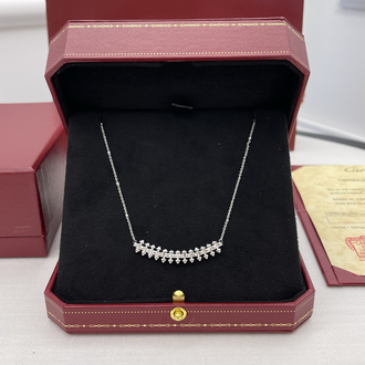 Cartier Clash Medium Silver Kolye Kutulu
