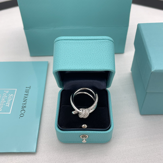 Tiffany&Co. Knot Silver Yüzük Kutulu