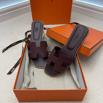 Hermes Oran Terlik Bordo Epson Deri
