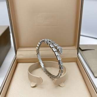 Bvlgari Serpenti Viper Silver Taşlı Kutulu