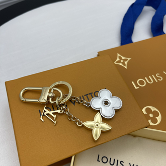 Louis Vuitton Blooming Flower Strass Anahtarlık