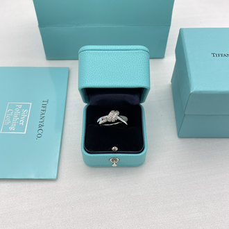 Tiffany&Co. Knot Silver Yüzük Kutulu
