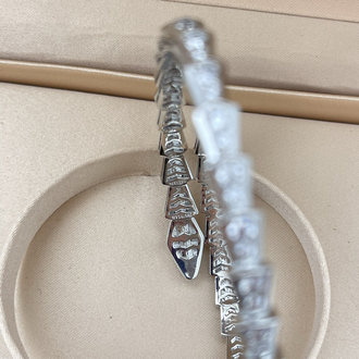 Bvlgari Serpenti Viper Silver Taşlı Kutulu