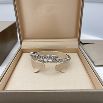 Bvlgari Serpenti Viper Silver Taşlı Kutulu