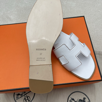 Hermes Oran Terlik Blanc