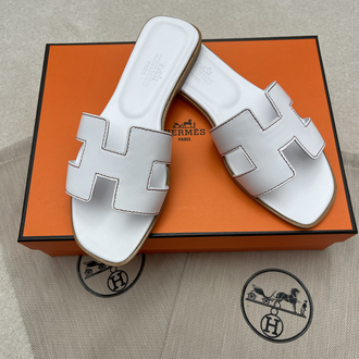 Hermes Oran Terlik Blanc