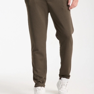 Erkek pantolon bel lastikli paça katmanlı Jogger stil