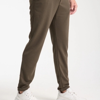Erkek pantolon bel lastikli paça katmanlı Jogger stil