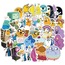 ADVENTURE TIME STICKER 10 ADET