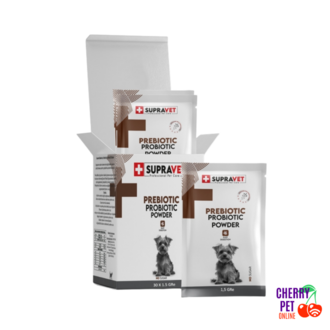 Supravet Toz Probiyotik + Prebiyotik Köpek Bağışıklık Sistemi Güçlendirici 30 ADET X 1.5 GR.