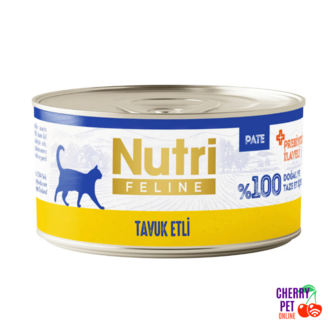 Nutri Feline Tavuk Etli Kedi Yaş Maması 85 Gr.