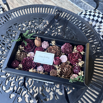 Premium Box Candle Bouquet