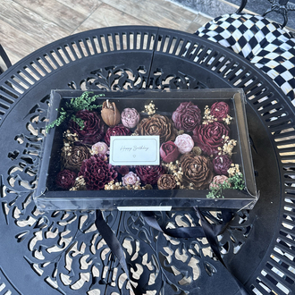 Premium Box Candle Bouquet