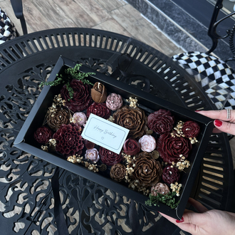 Premium Box Candle Bouquet