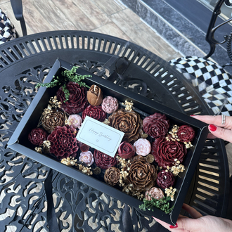 Premium Box Candle Bouquet