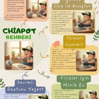 ChiaPot Kaplumbağa Etkinlik Seti