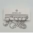 Delüxe 6 lı Silver Küpe 2488