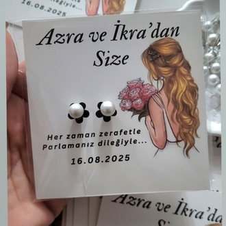 Küpe kartı  (50 adet)