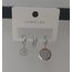 Delüxe 3lü Silver Küpe 2261