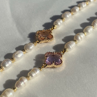 PearlCrystals Lila/Yavruağzı