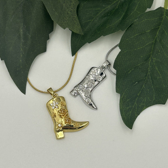Cowgirl Kolye Gold/Silver