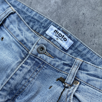 Vintage Mini Şort 36 Moto Jeans