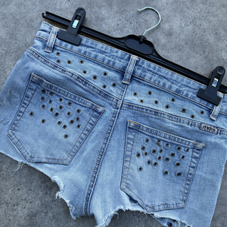 Vintage Mini Şort 36 Moto Jeans