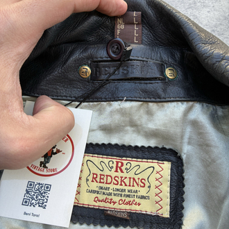 Redskins Vintage Deri Pilot Ceket L